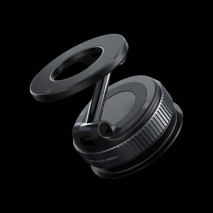Phone holder in kitchen