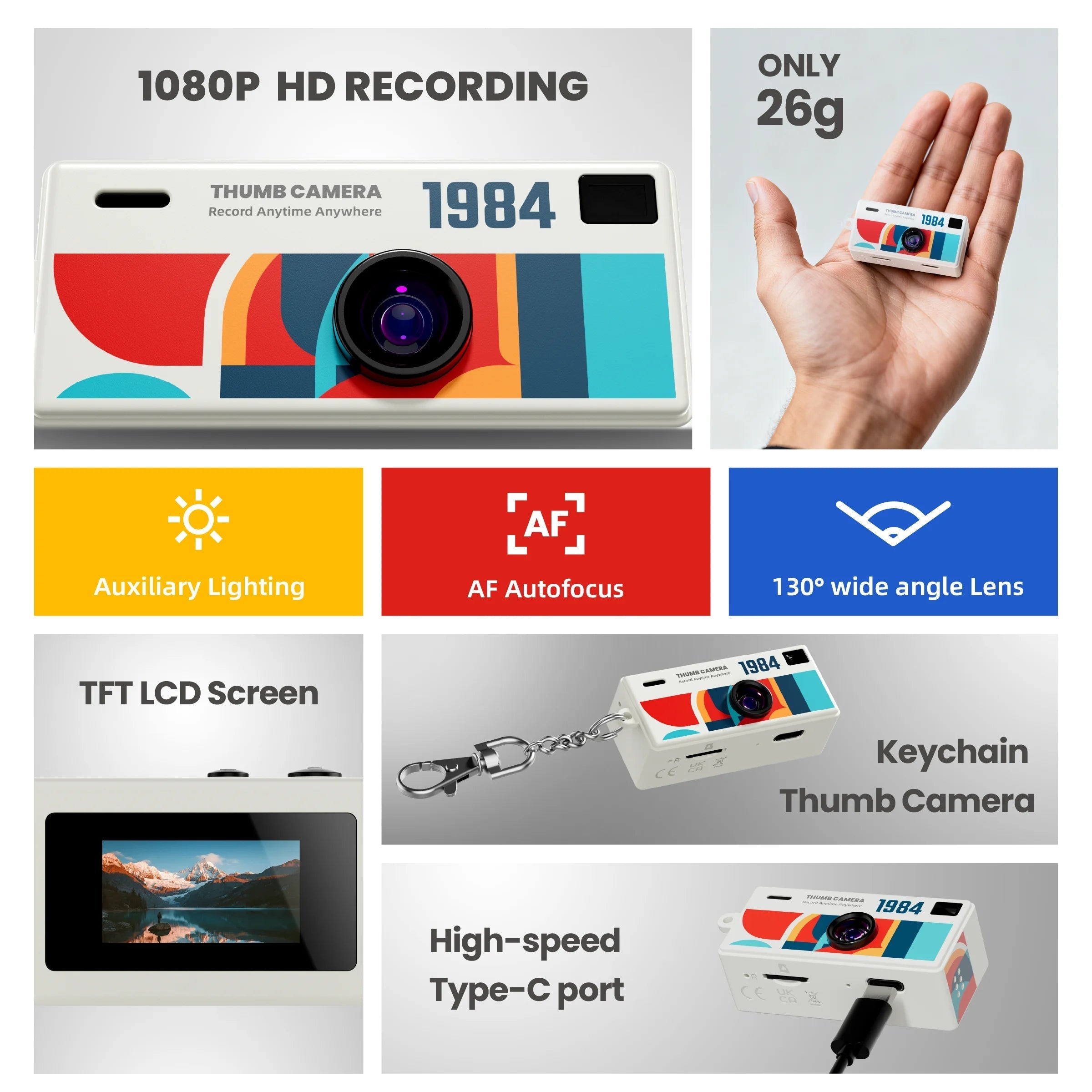 RareCo™ RetroSnap Camera