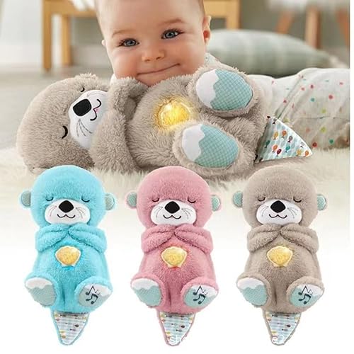RareCo™ Breathing Otter Teddy Plush Toy