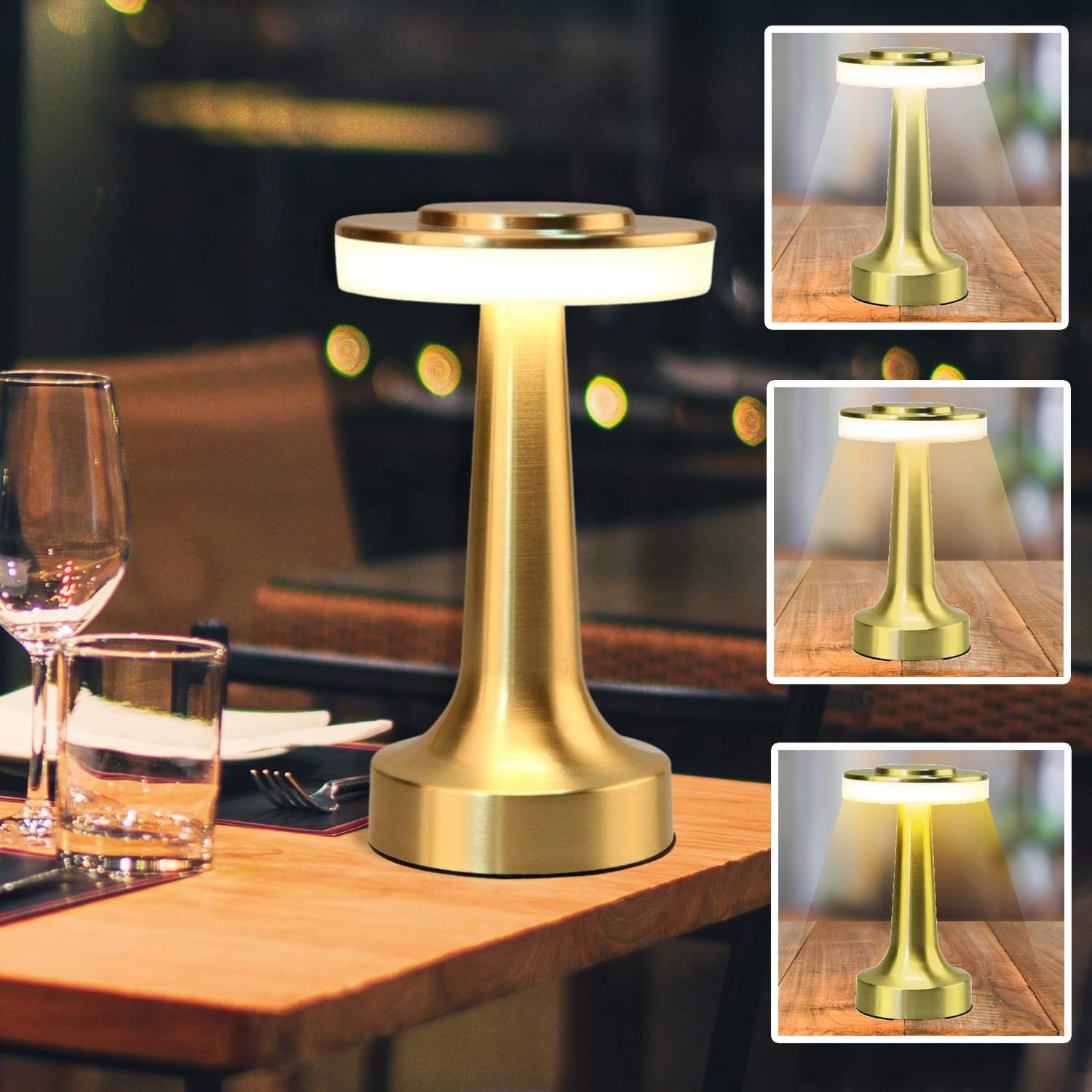RareCo™ Cordless LED Touch Lamp