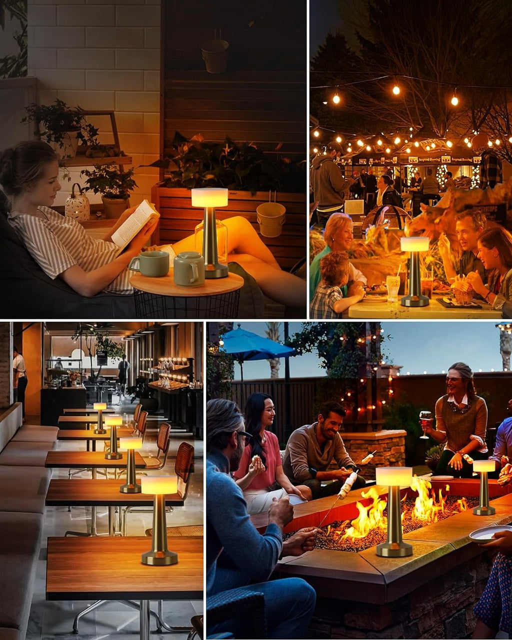 RareCo™ Cordless LED Touch Lamp