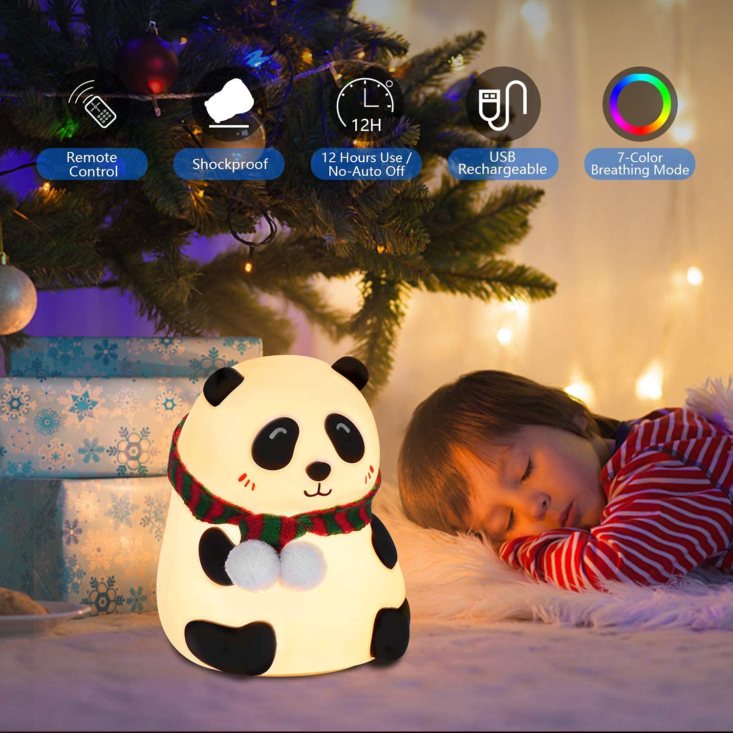 RareCo™ Panda Touch Lamp