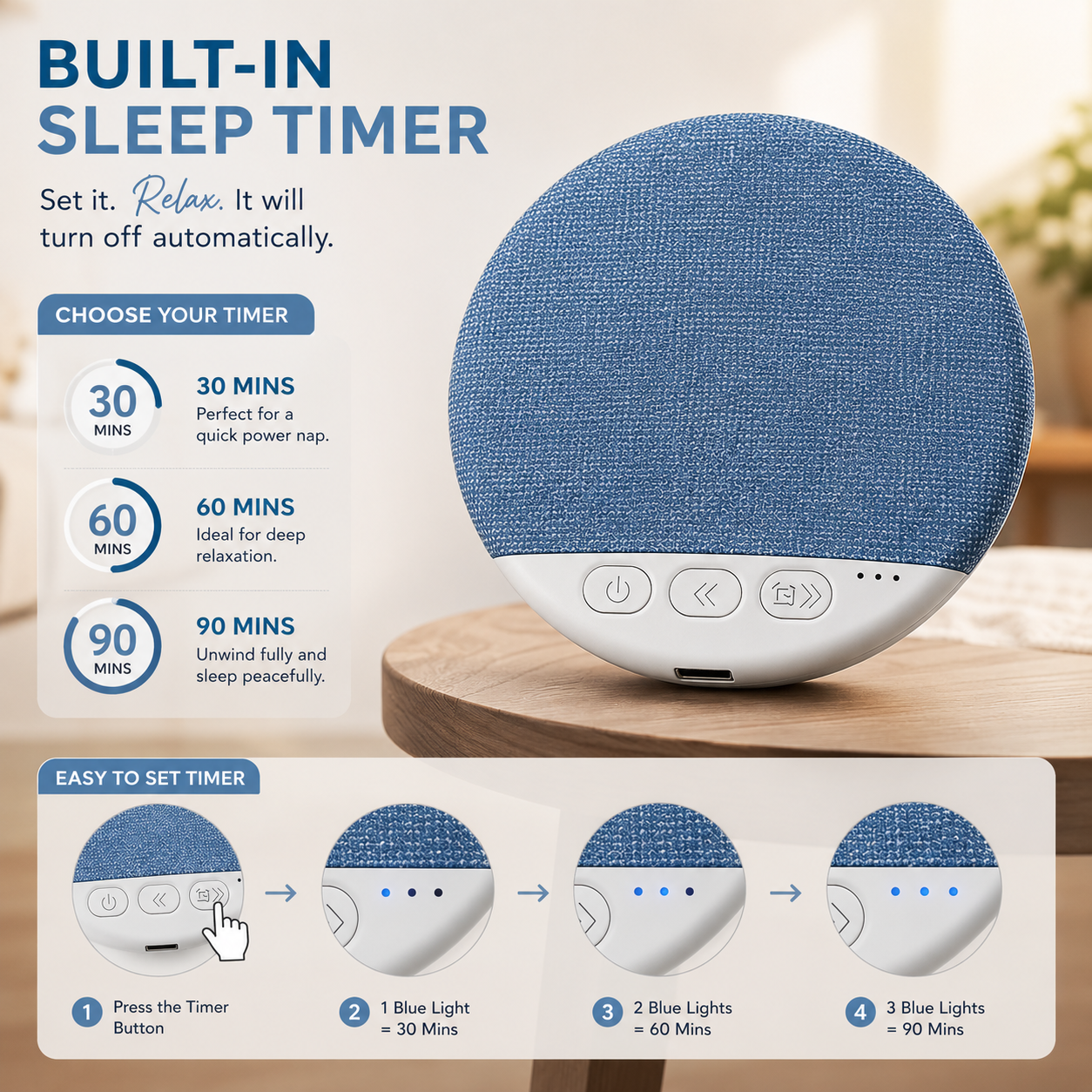 RareCo™ SleepSync Pillow Speaker