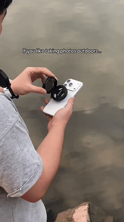 RareCo™ Magnetic Phone Lens 52mm CPL Filter Kit