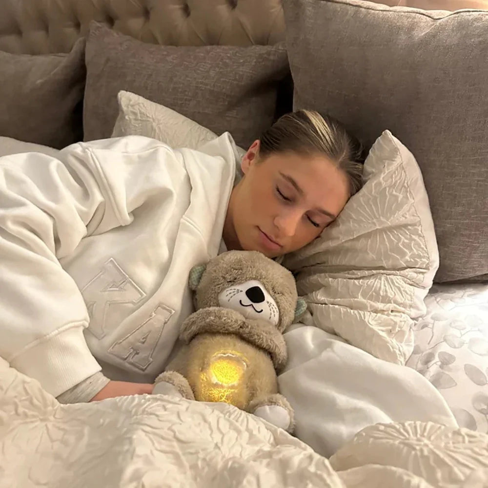 RareCo™ Breathing Otter Teddy Plush Toy