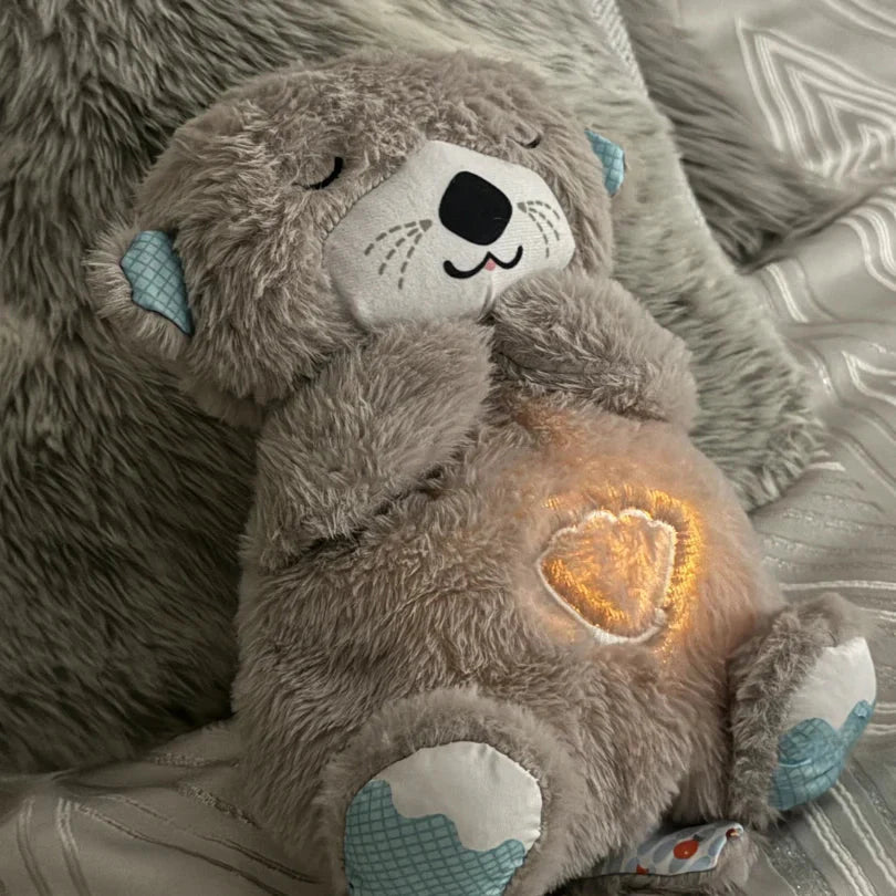 RareCo™ Breathing Otter Teddy Plush Toy