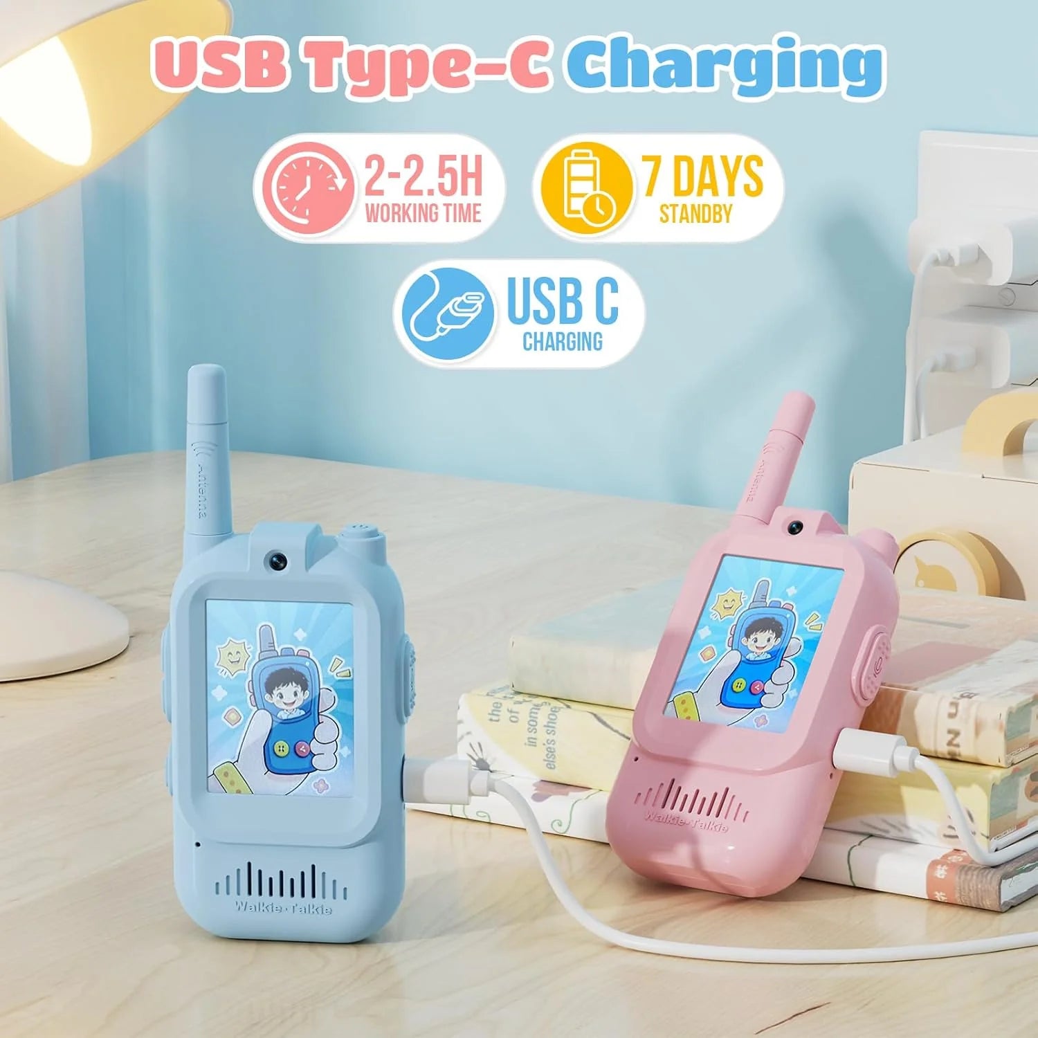 RareCo™ Video Walkie Talkie Children's Toy