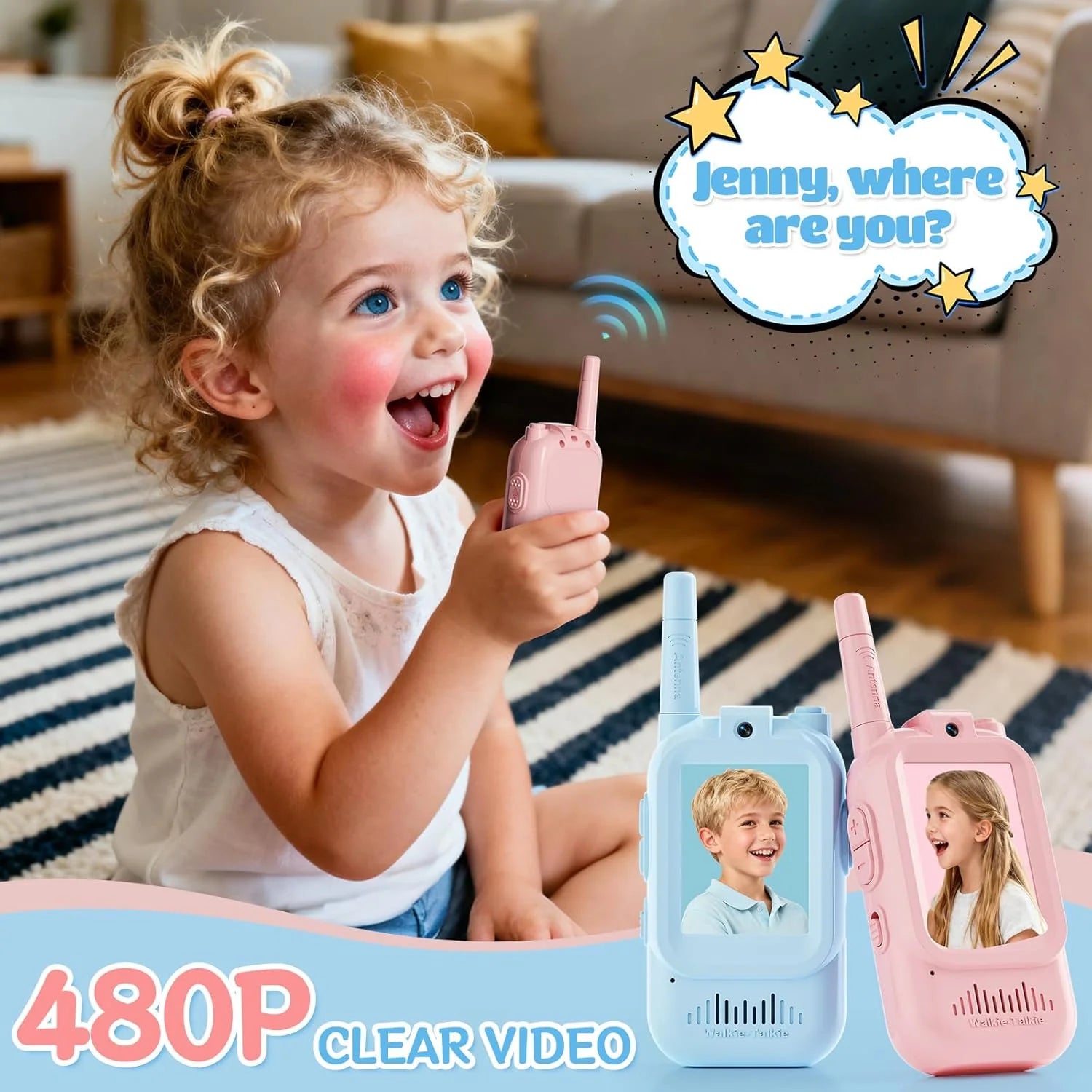RareCo™ Video Walkie Talkie Children's Toy