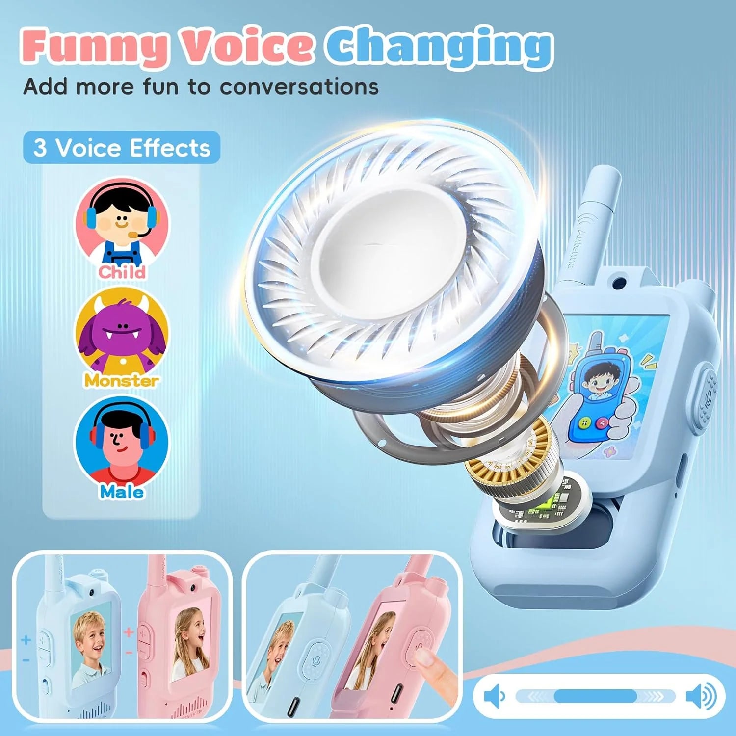 RareCo™ Video Walkie Talkie Children's Toy