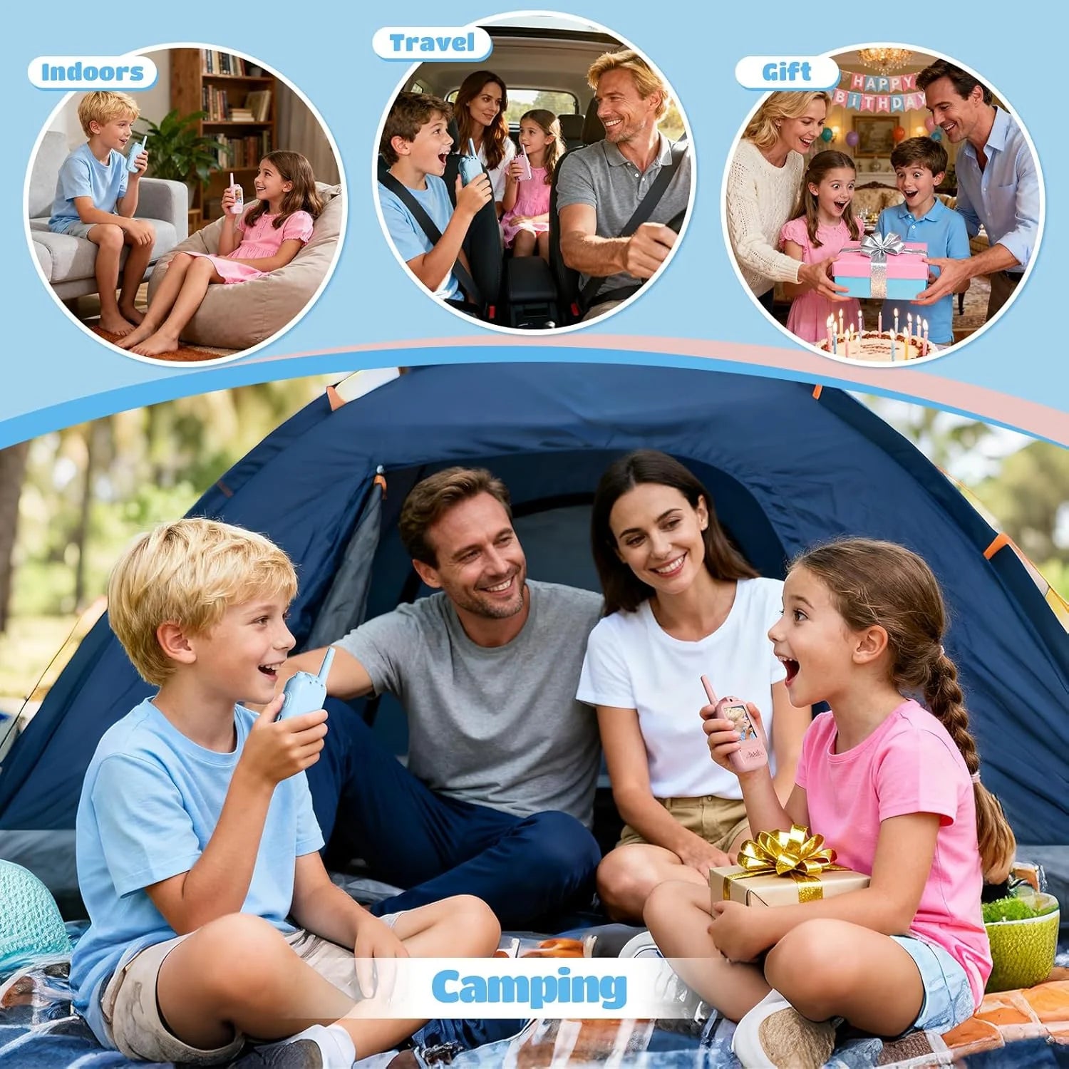 RareCo™ Video Walkie Talkie Children's Toy