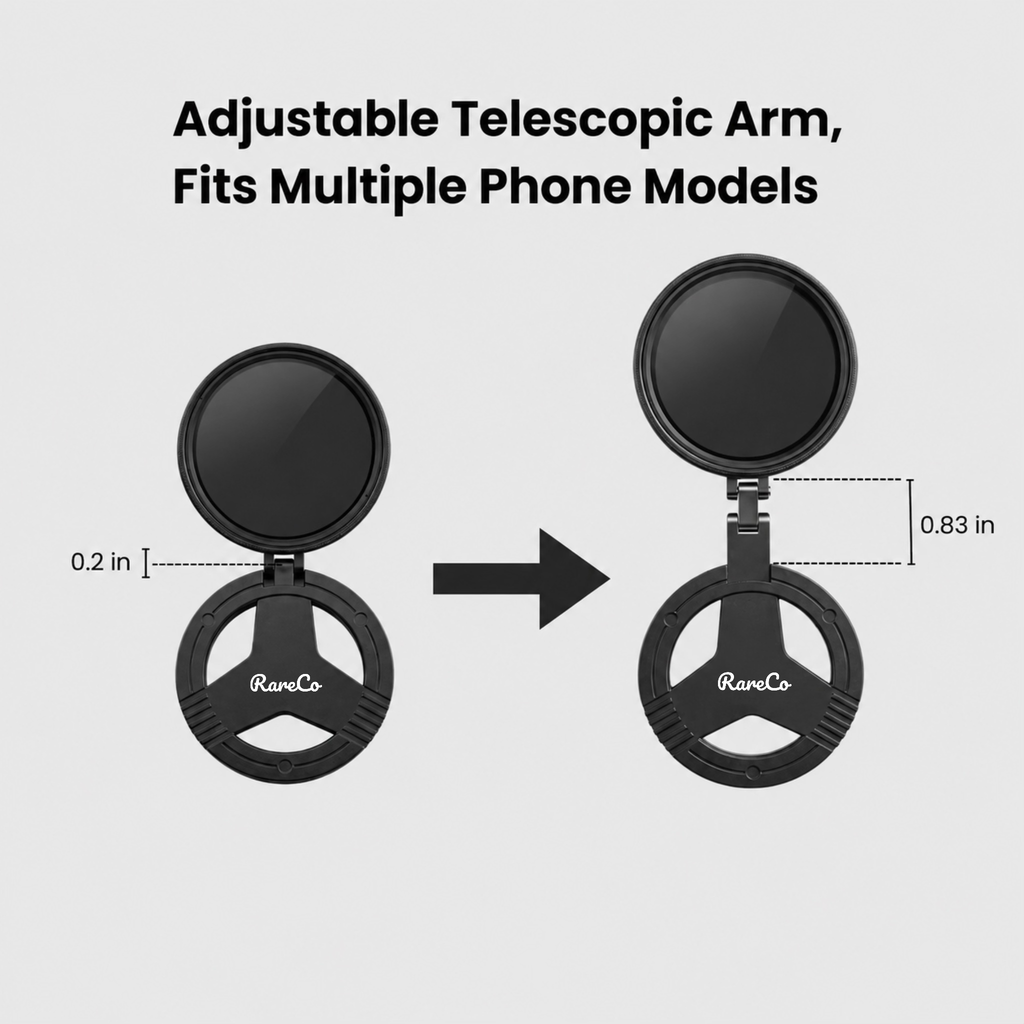 RareCo™ Magnetic Phone Lens 52mm CPL Filter Kit