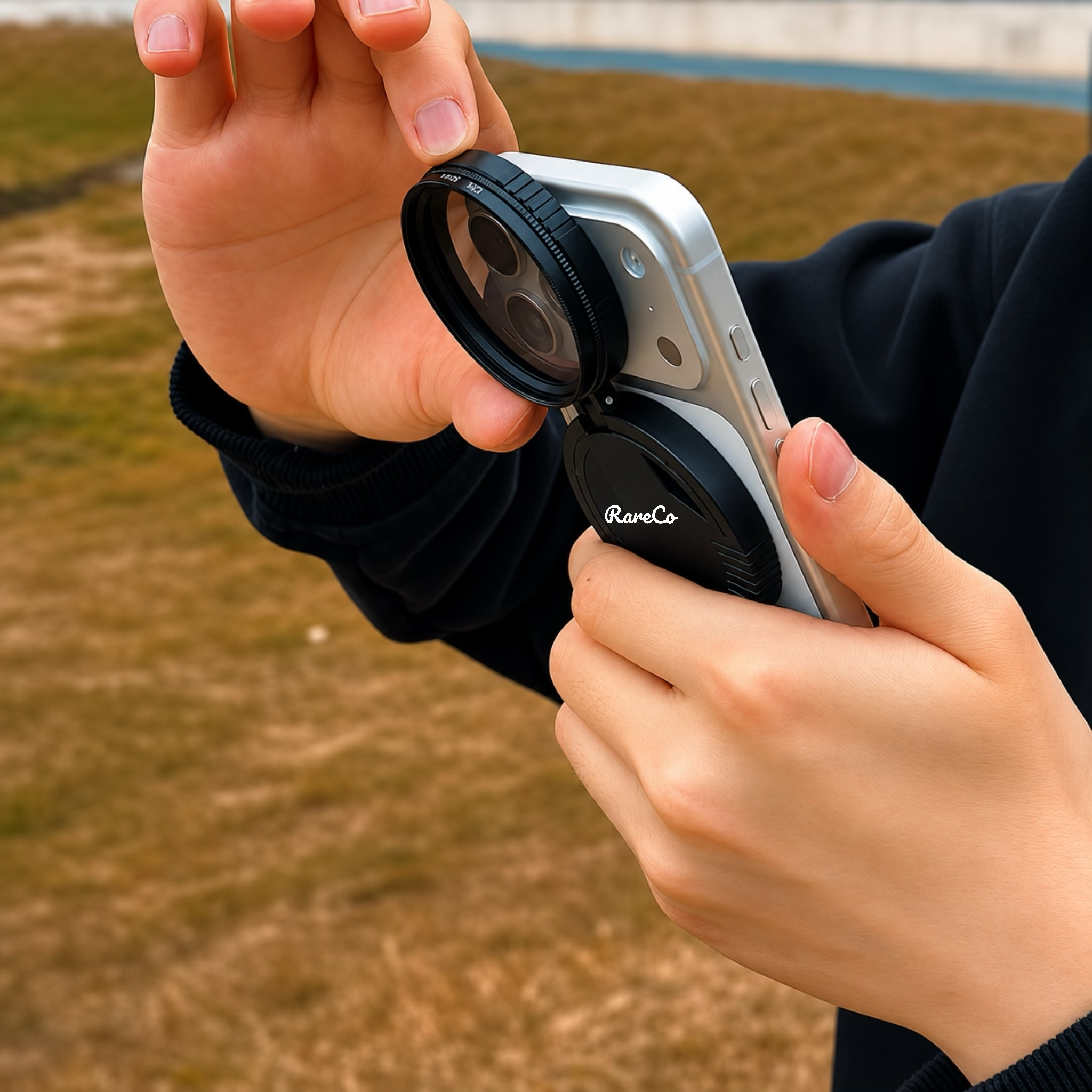 RareCo™ Magnetic Phone Lens 52mm CPL Filter Kit